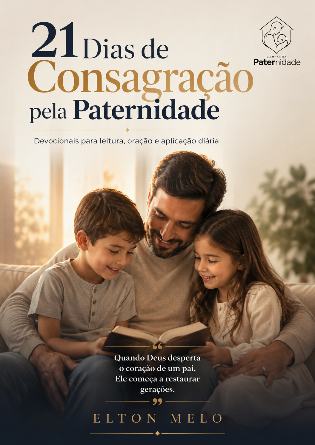 Capa do e-book 21 Dias de Consagração pela Paternidade