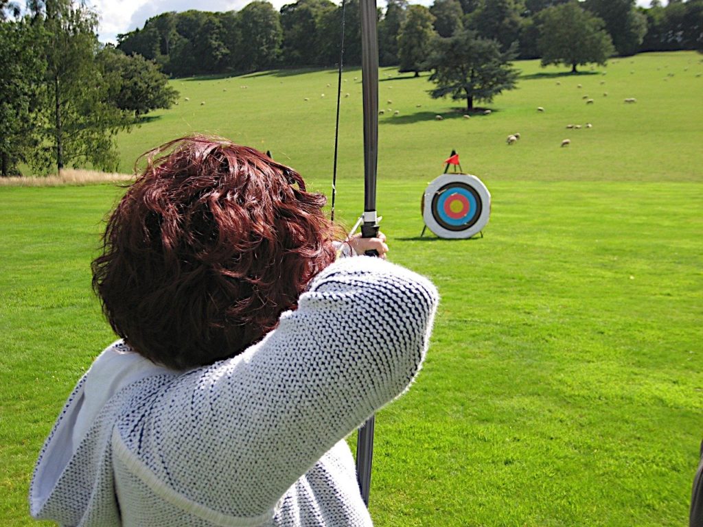 bows and arrows, archery, national trust